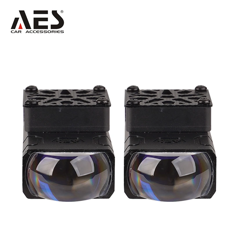 AES 1.5 ''RZ300 ثلاثي الألوان ضوء مساعد واحد/مزدوج الألوان LED مصباح مقاوم للماء للسيارة والدراجات النارية ترقية إضاءة السيارة #3