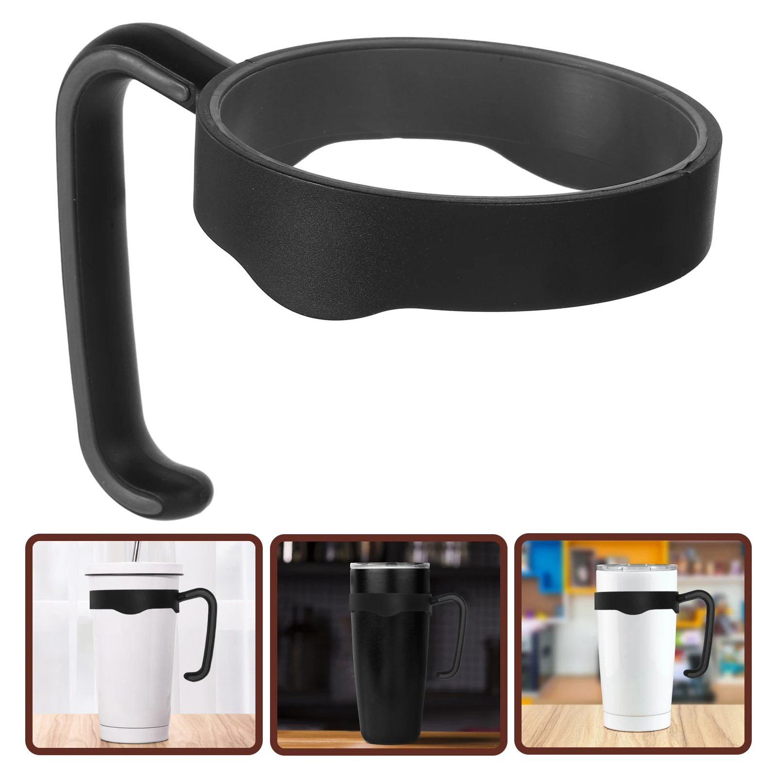 Thermal Mug Handle For 20 OZ Tumblers Trail Cup (Black) Water Bottle Handle Cup Handle