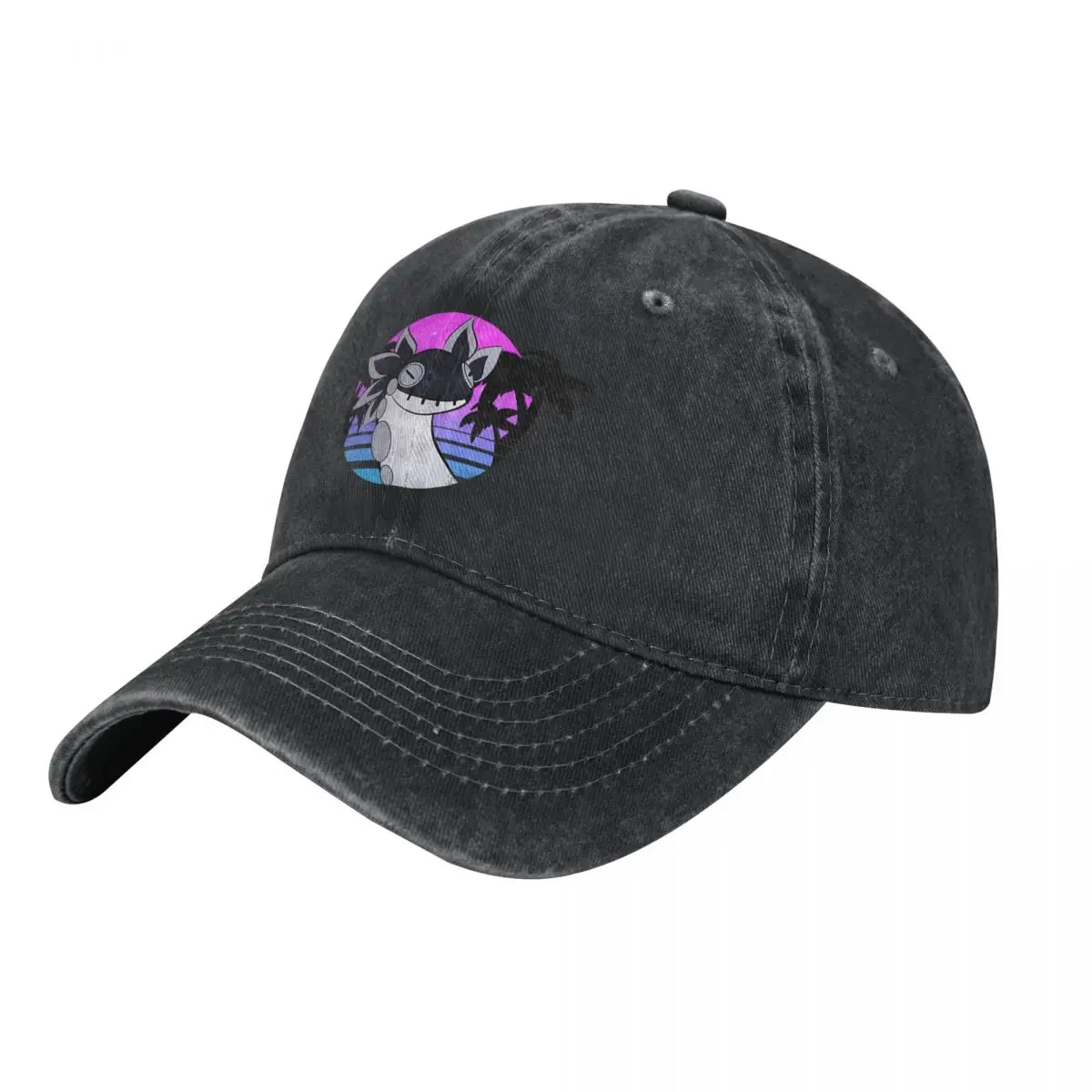 Washed Men's Baseball Cap Vaporwave Wiggler MHW Trucker Snapback Caps Dad Hat MonsterHunter Golf Hats