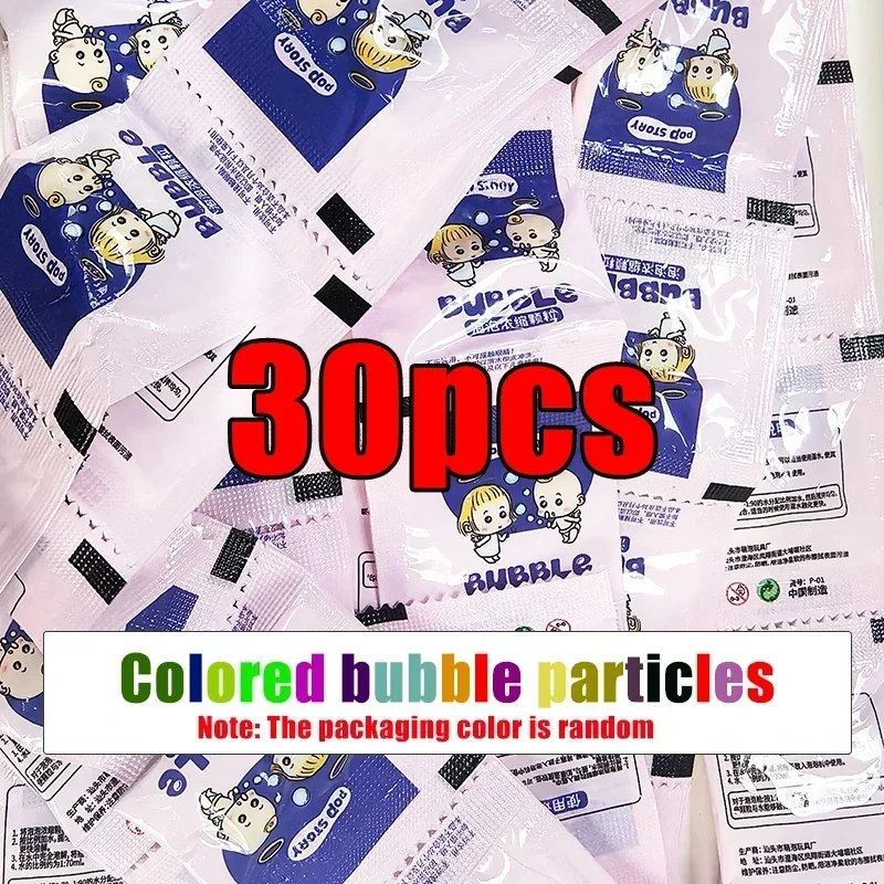 10–40 Stück Seifenblasenmaschinen-Ergänzungsmittel, flüssiges, buntes, konzentriertes Granulat, 10 Stück ≈ 750 ml Seifenblasenpistolen-Ergänzungsgranulat – Detail 8