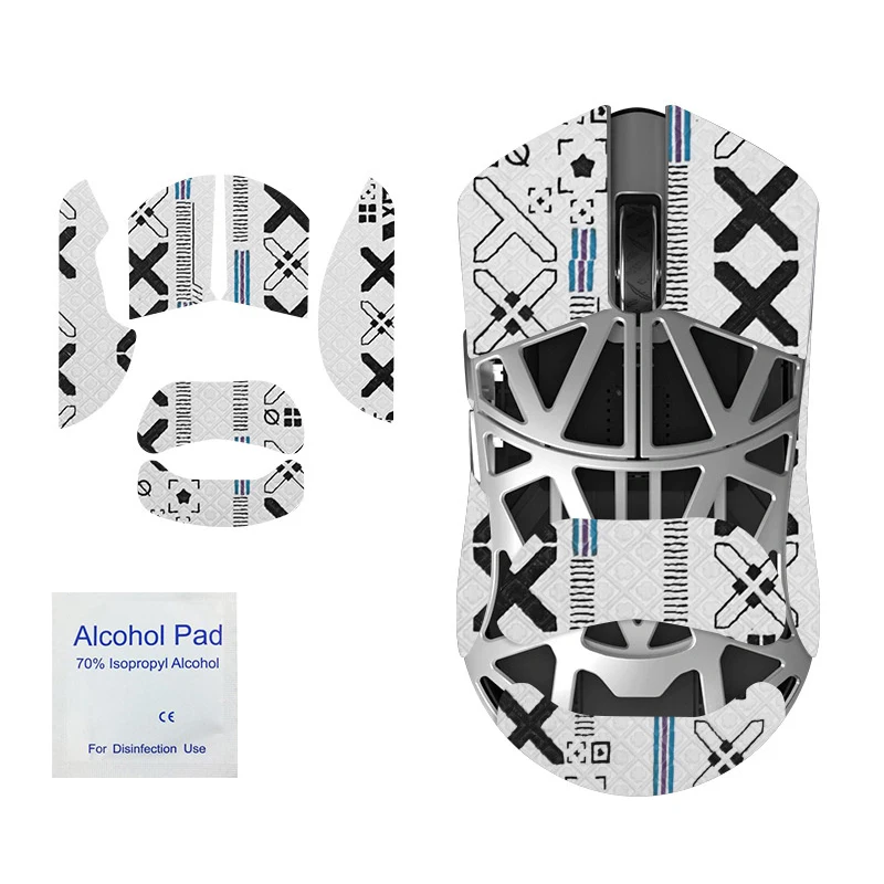 สติกเกอร์เมาส์ Anti-SLIP Mouse Grip เทปสเก็ตสติกเกอร์สําหรับ WLmouse MAX เมาส์สําหรับเล่นเกม E-Sports Gamer Accessorie ดูดเหงื่อลื่น