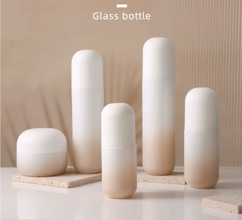 

30ml-120ml glass bottle moisture essence serum/lotion/emulsion/foundation/toner toilet water skin care cosmetic packing