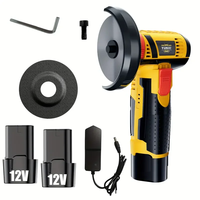 

Newly Upgraded Mini angle grinder tile joint cleaning tool, easy to operate, ergonomic handle can reduce hand fatigue even for