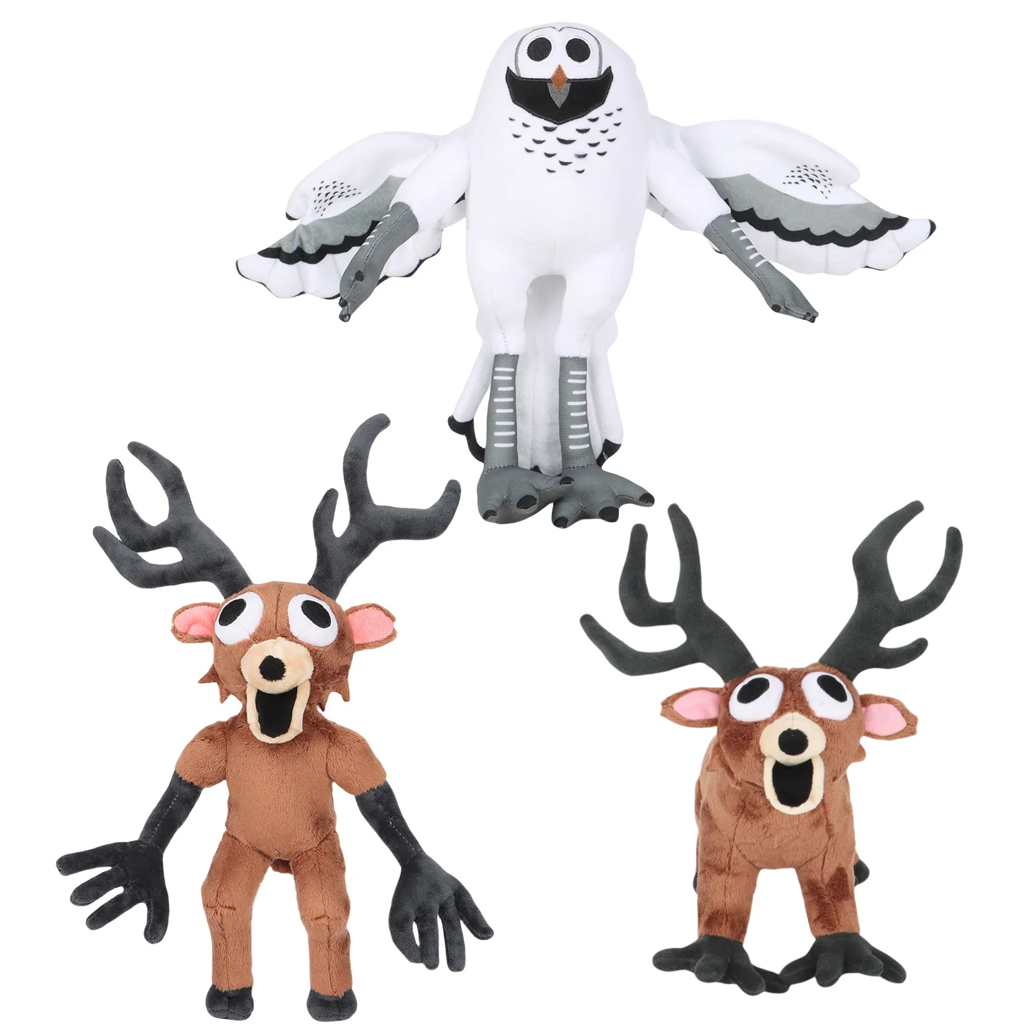 

99 Nights In The Forest Deer Plush Toys Movie Stuff Animal Deer Owl Toys Plush Decorations In The Bedroom Kid Halloween Gifts