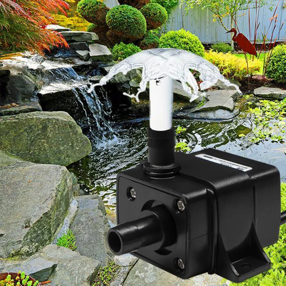 مضخة مياه معالجة USB فعالة بدون فرش 120LH DC5V للبيئات المائية مثالية للنوافير والخزانات