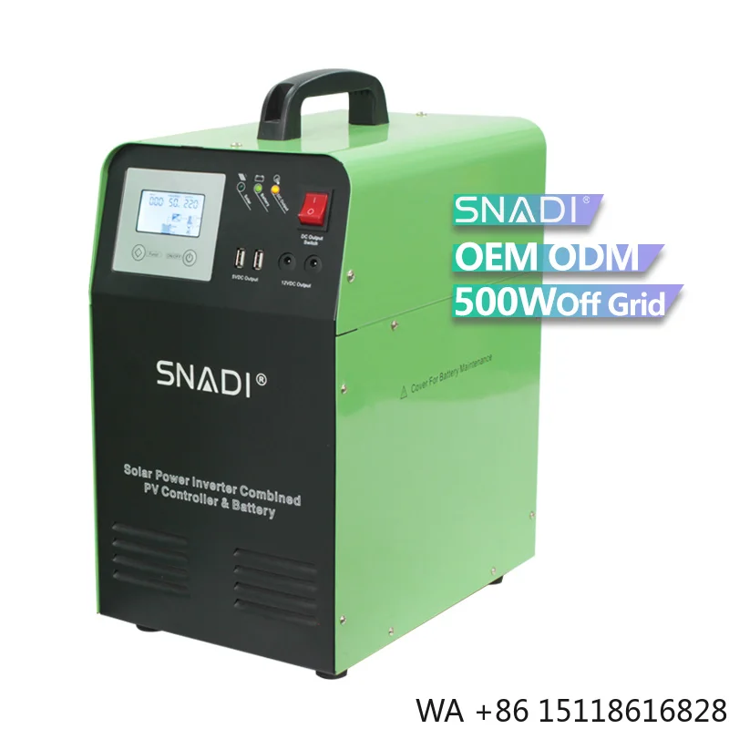 Solar Generator 500W 1000W 1800W 4000WH Portable Home Use Camping Solar Power System Generator