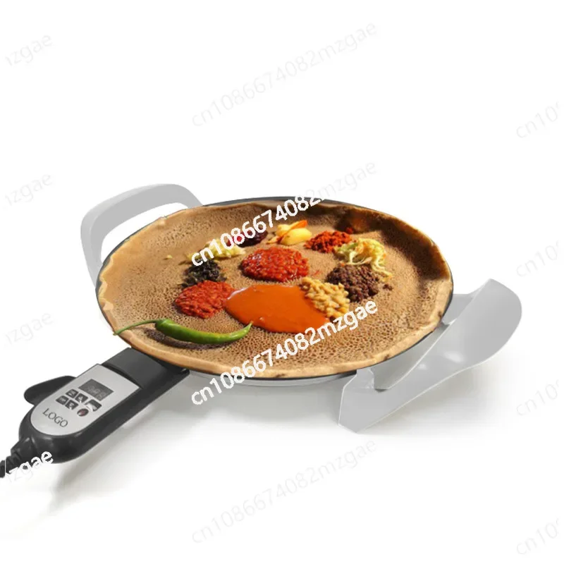 

Yingjila scone machine 40cm46 grill electronic temperature control panel teppanyaki embroidered steel frying pan