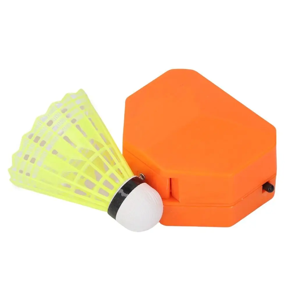 4pcs Save Space Badminton Self Training Tool Remote Control Automatic Rebound Badminton Rebound Trainer Indoor Use Design