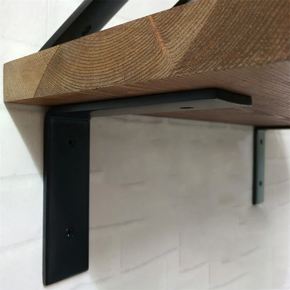 

Heavy Duty Stainless Steel Shelf Bracket Thickened Durable Wall Mounted Shelf Holder for Home Office Bathroom Garden Shelves