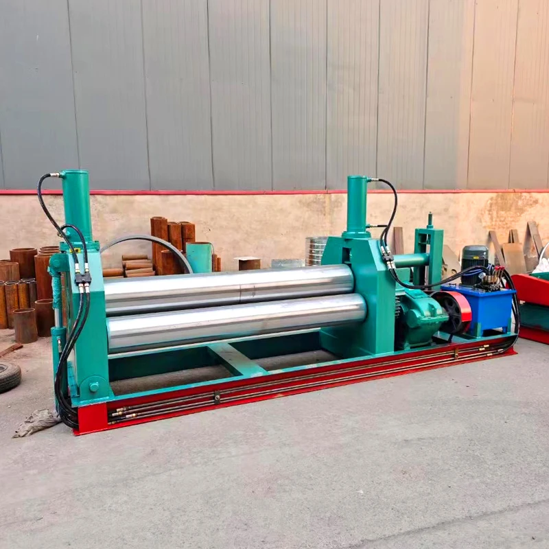 Automatic Factory Direct Hydraulic 3 Roller Plate Rolling Machine for Sheet Metal Bending Heavy  Steel Plate Roller