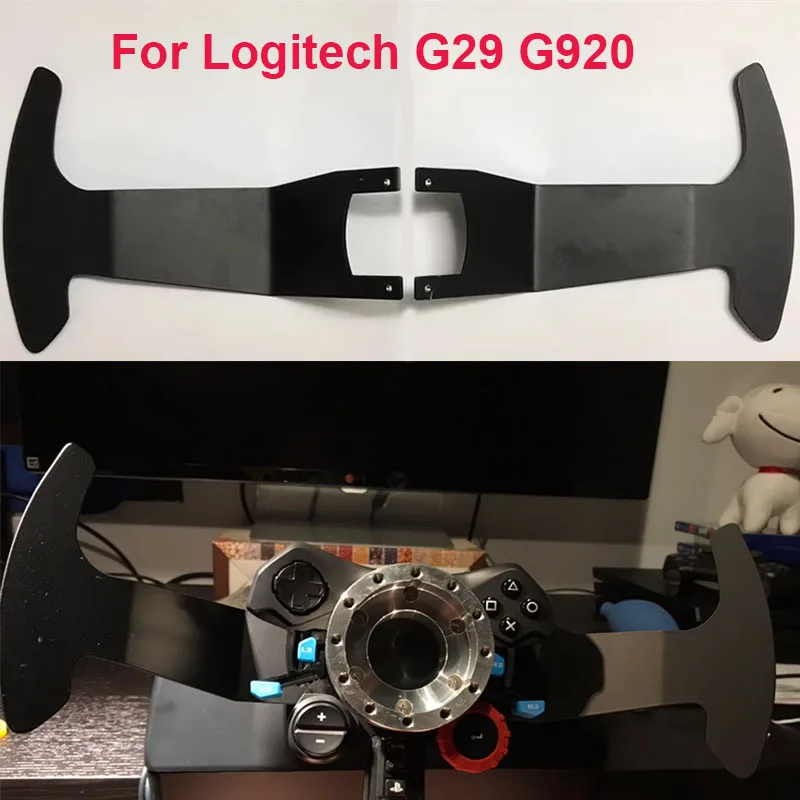 Racing Car Simulator Shift Paddle Shifter Modification Kit For Logitech G29 G920 14