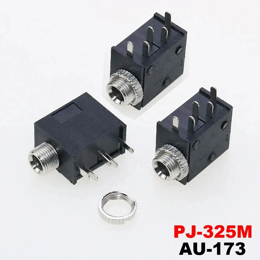 10 Stück 5-Pin 3-Pol Stereo-Buchse mit Schraubanschluss 3,5 mm Audio-Video-Kopfhöreranschluss 5P 5-Pin 3-Pol – Detail 5