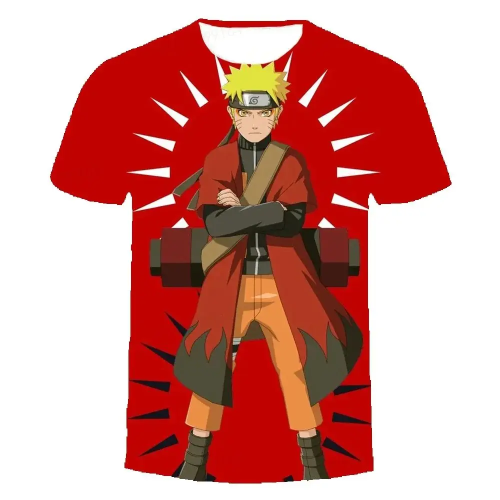 ساسوكي بنين بنات تي شيرت ناروتو تي شيرت رجالي ثلاثية الأبعاد طباعة كاكاشي قصيرة الأكمام انمي ياباني تي شيرت رجالي Akatsuki الرجال الملابس #2