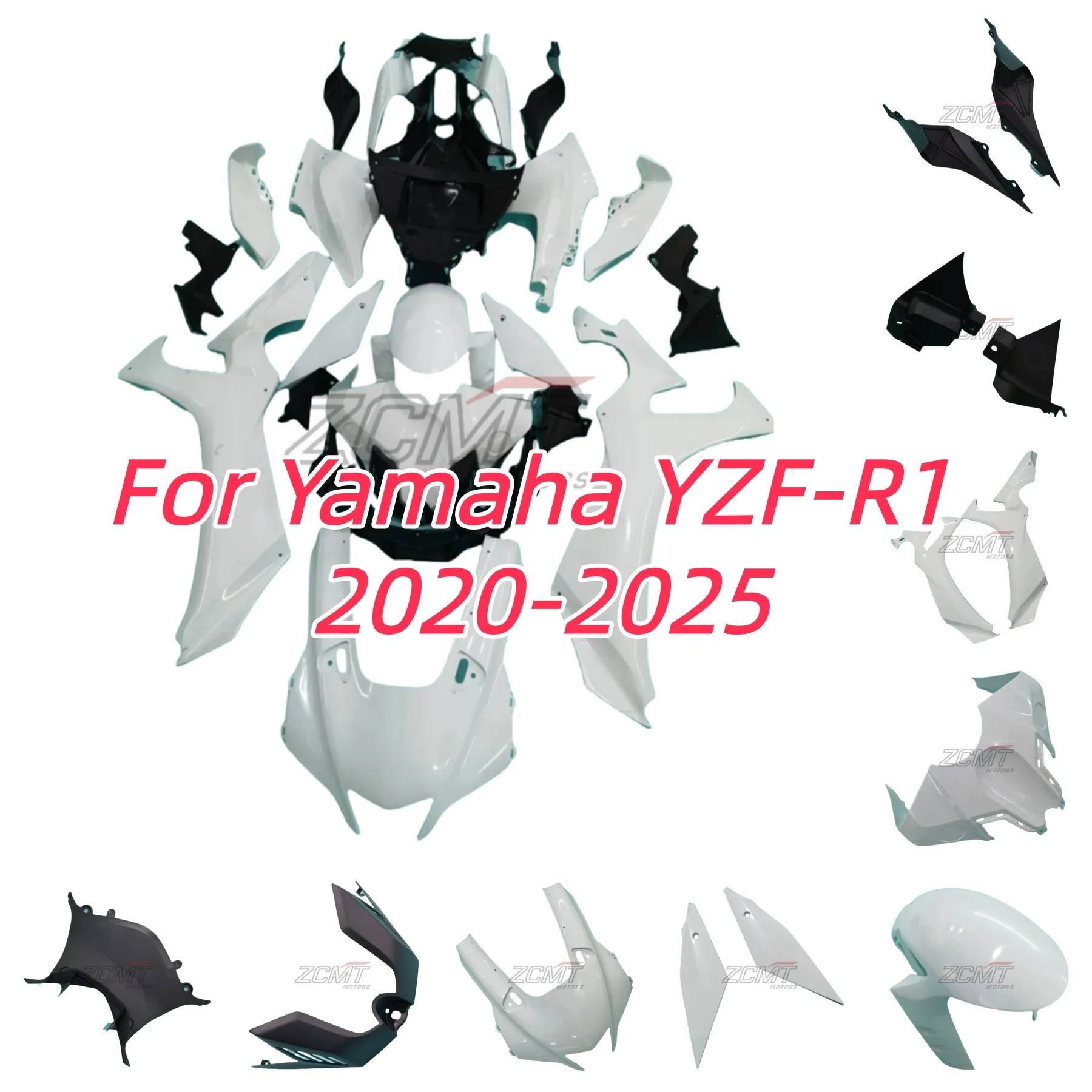 

Motorcycle Fairings Kit Fit For YAMAHA YZF R1 2020-2025 YZF-R1 Unpainted Bodywork Set High Quality ABS Injection