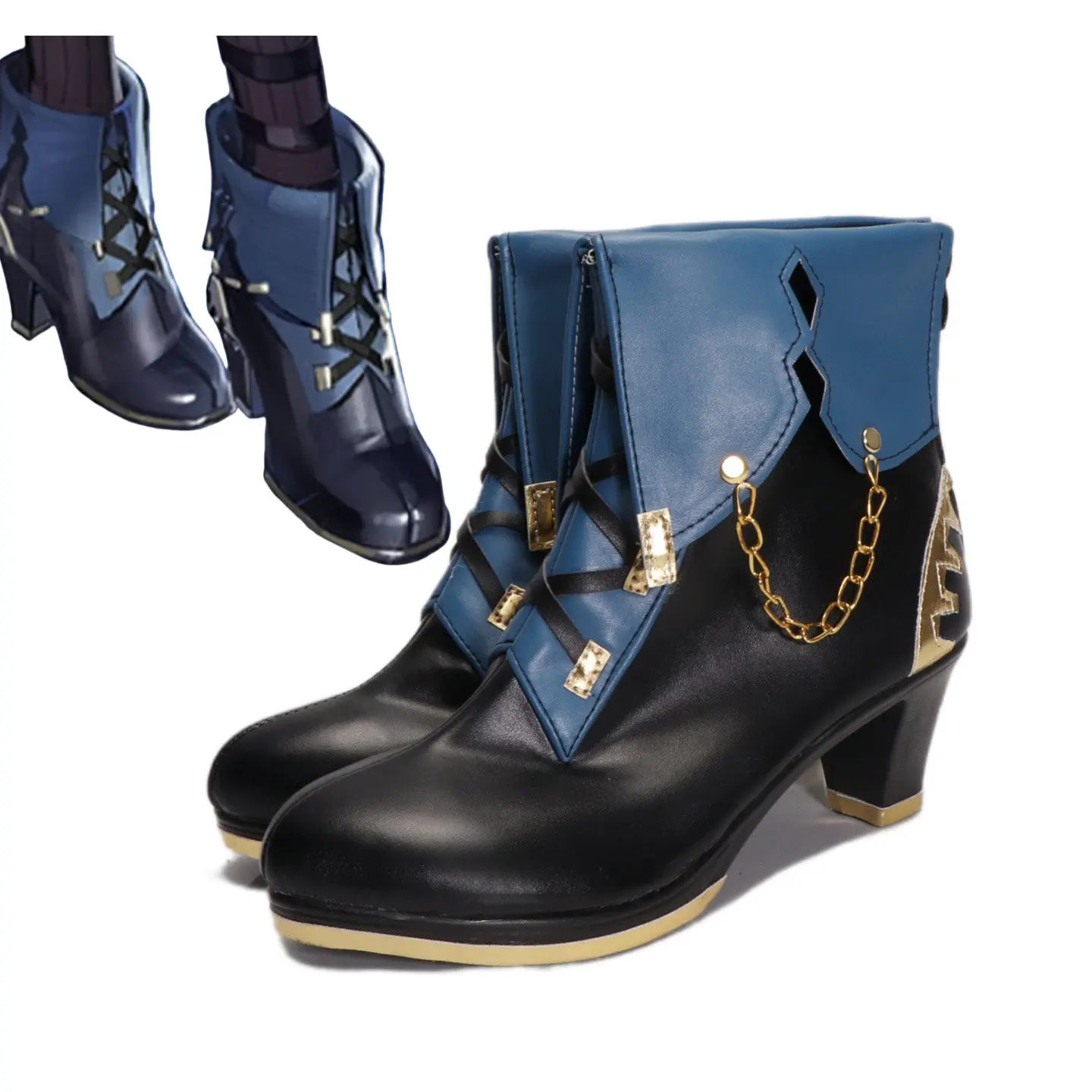 Game Arknights Ave Mujica Togawa Sakiko Cosplay Shoes Boots Oblivionis Master of Melodia Halloween Prop