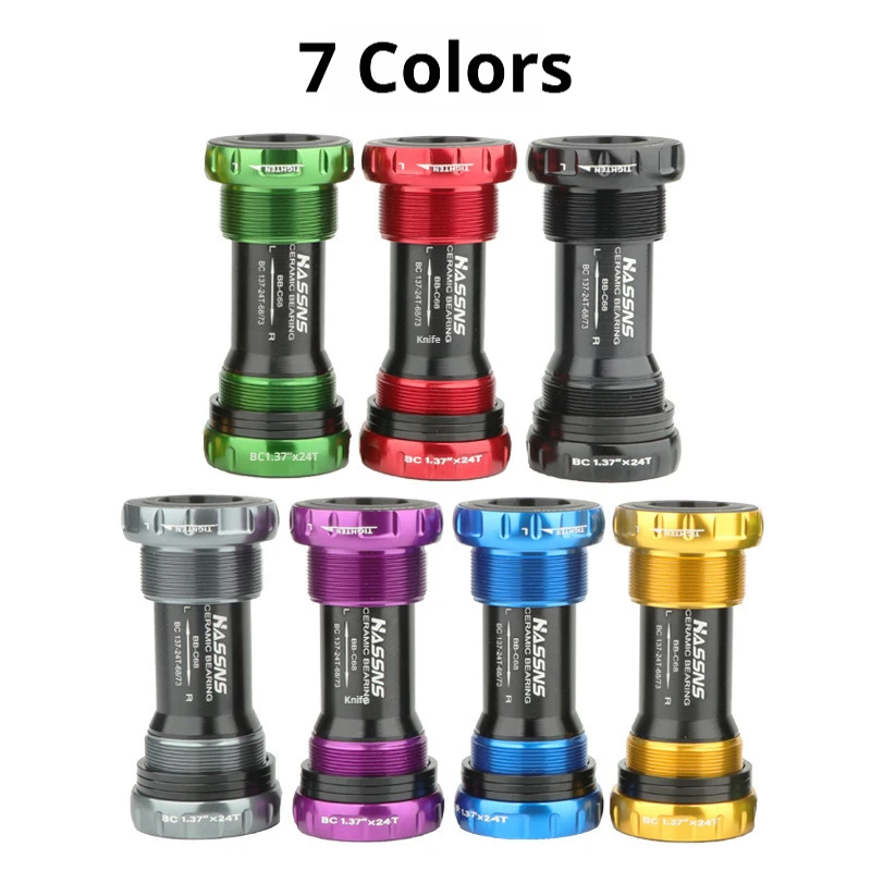 Keramik-Innenlager BB68 BB92 68 73mm Gewindelager 1,37x24 TPI für MTB und Rennräder – Detail 10