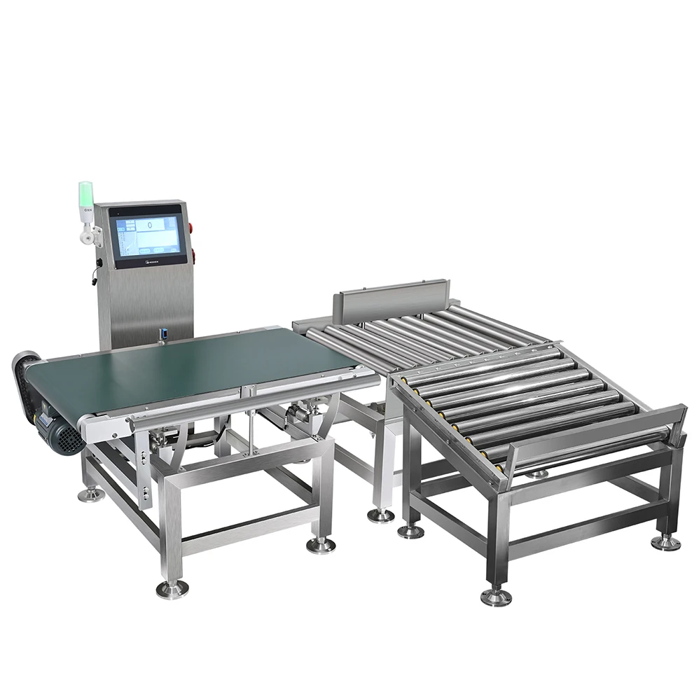 Conveyor Belt Scale Automatic Weighing Machine Specialized Rejection System for Thin Product view 6