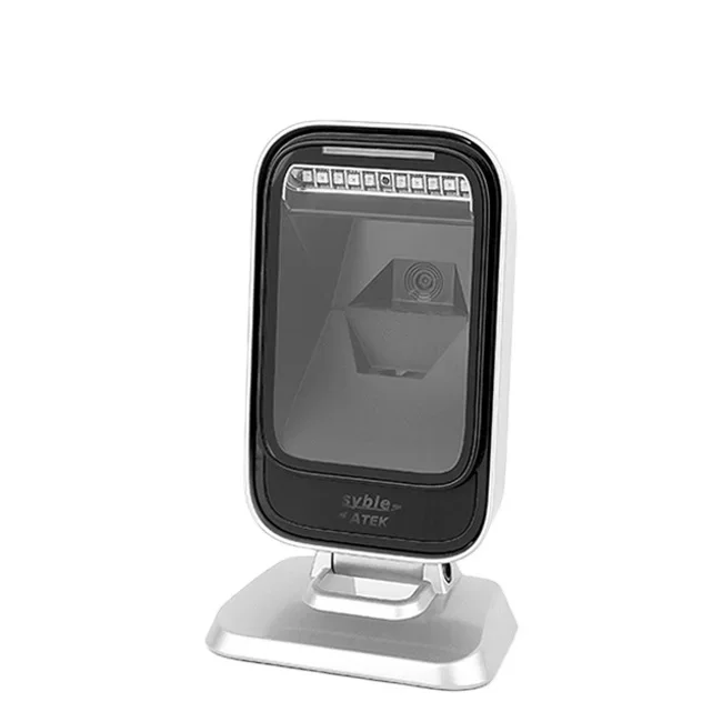 

AK-9208H Syble Vertical QR Code Reader Android 2D Omnidirectional Desktop Barcode Scanner