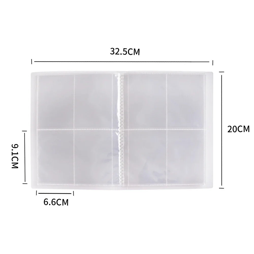Anime Naruto Card Album 240 PCS Game Collection Card Book Naruto Binder Protector Notebook Storage Folder Uzumaki Naruto Sasuke