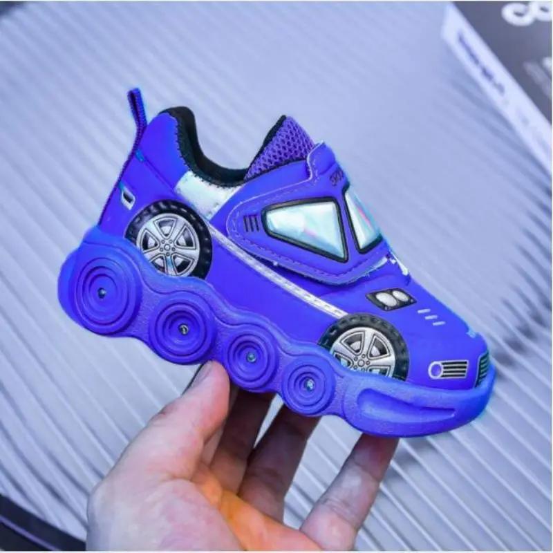 2024 New 21-30 Children Casual Shoes LED Lighted Infant Tennis Hot Sales Glowing Kids Sneakers Girls Shoes Toddlers