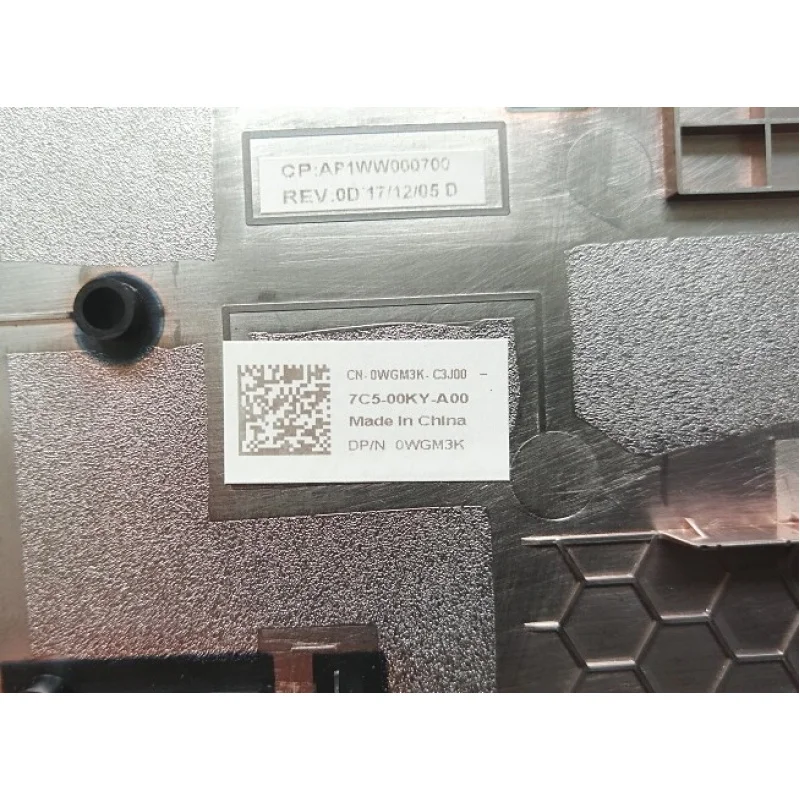غطاء قاعدة سفلي للكمبيوتر المحمول Dell Latitude D Case, WGM3K, 0WGM3K
