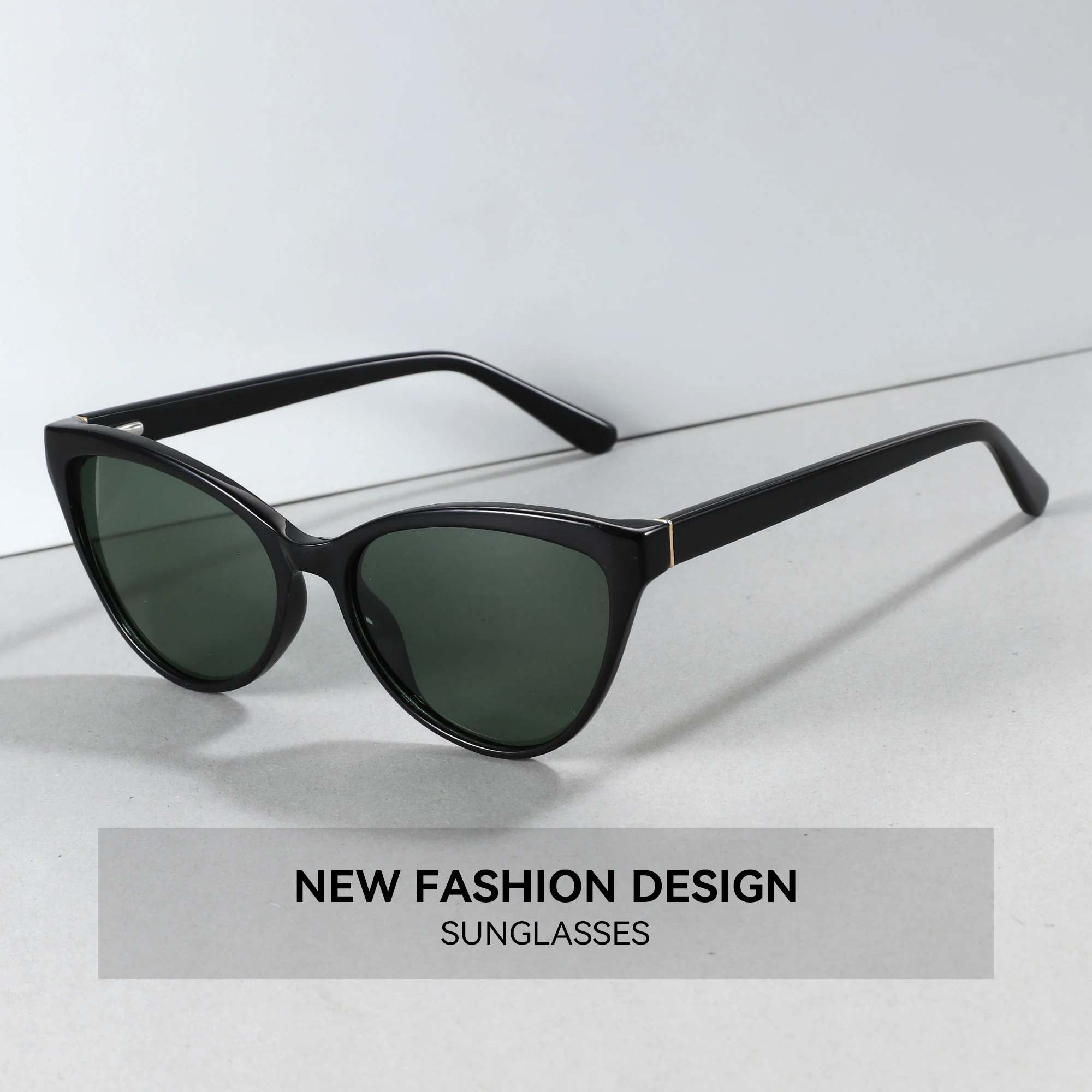 ZENOTTIC Women Cat Eye Polarized Prescription Sunglasses UV400 Myopia Outdoor Activities Match All Scene Eyewear