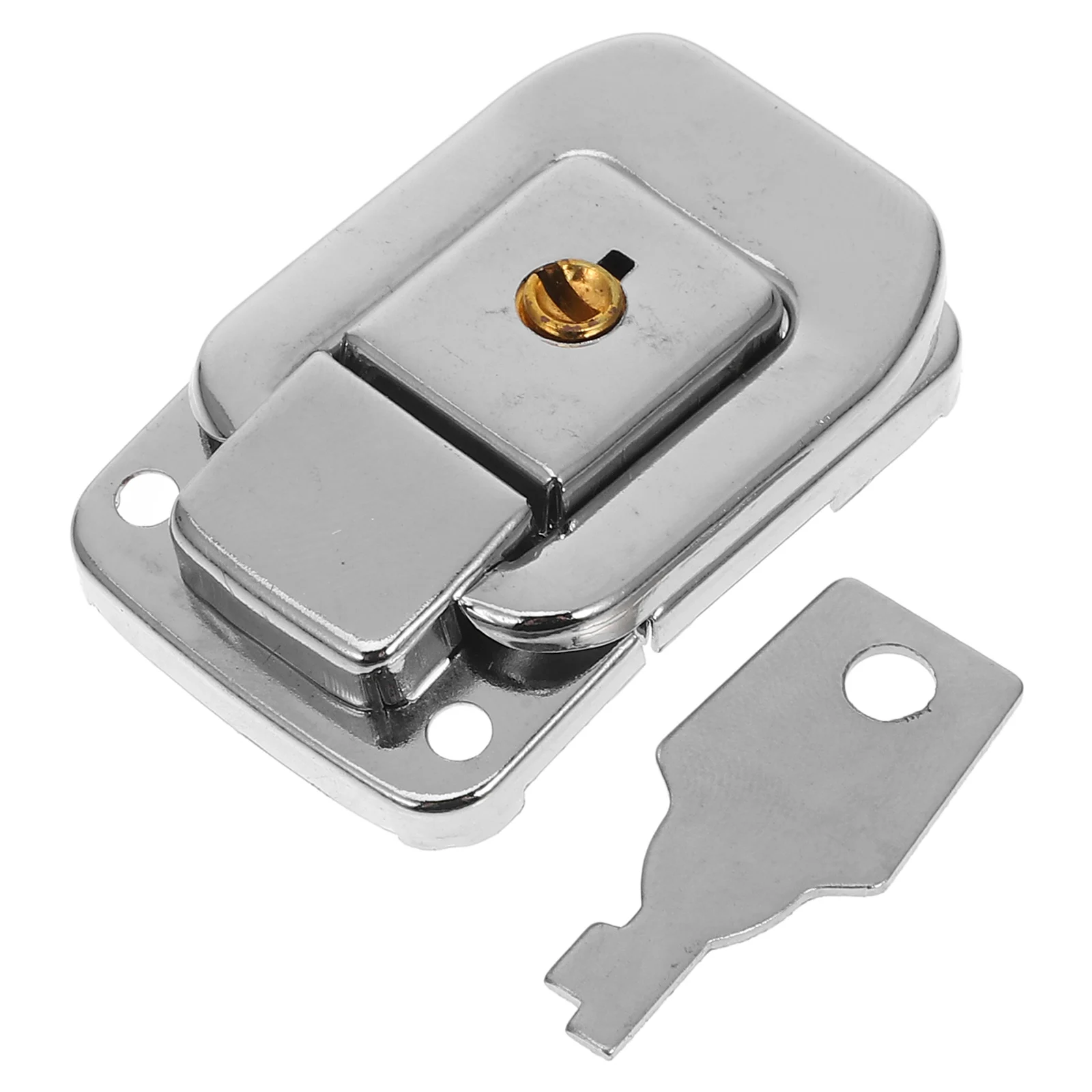 

Durable Suitcase Lock Hasp Clasp Metal Latch for Cabinet Small Key Toggle Vintage Box Buckle Travel Baggage Security Hardware