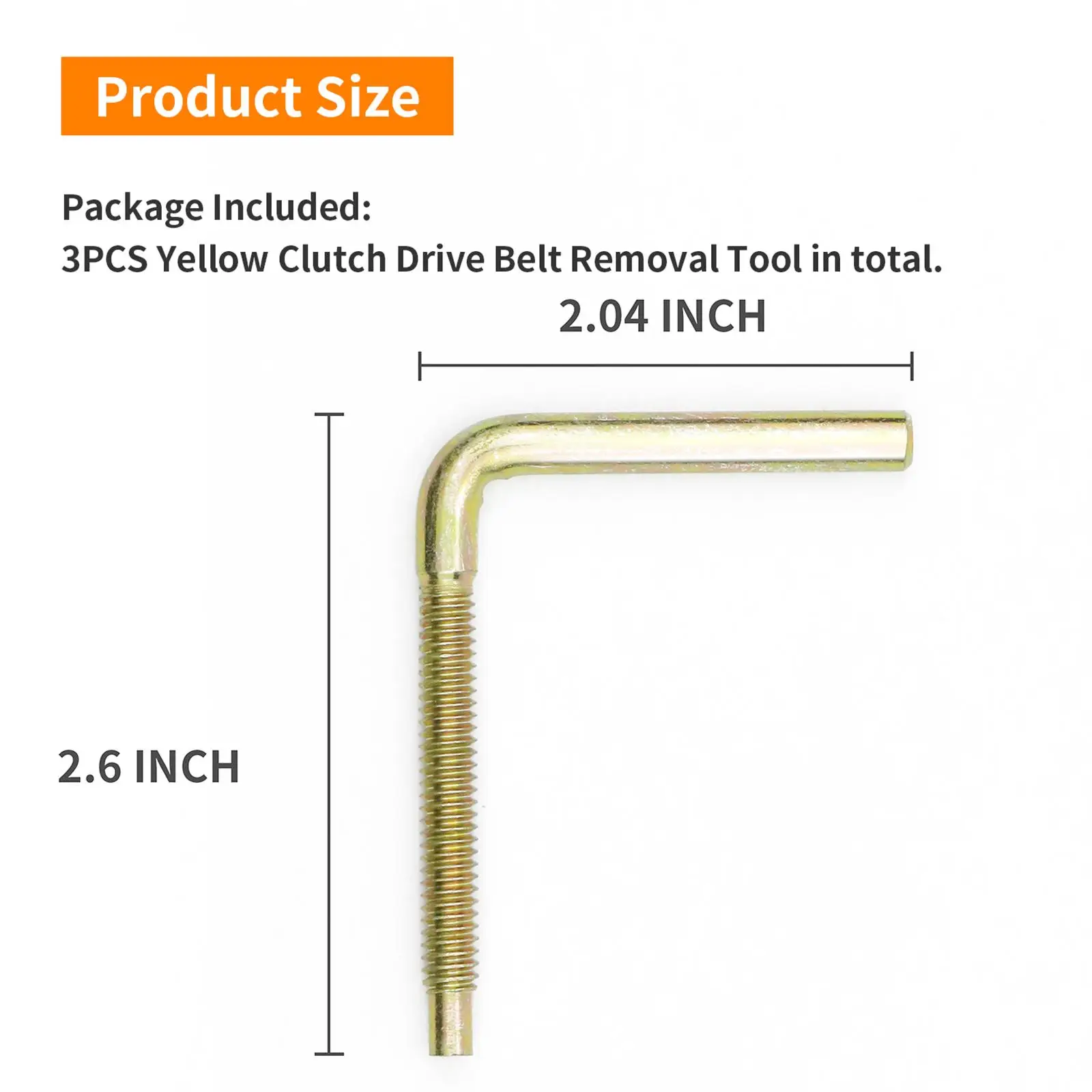 أداة إزالة مجموعة القابض 2875911 استبدال الصلب الذهبي لـ Polaris RZR RS1 Ranger Crew XP 1000