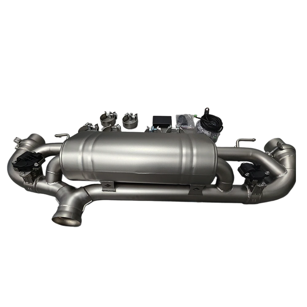 Stainless Steel Exhaust Muffler Catback with Valve for G20 320i 330i 340i  Exhaust System In-stock in US Warehouse