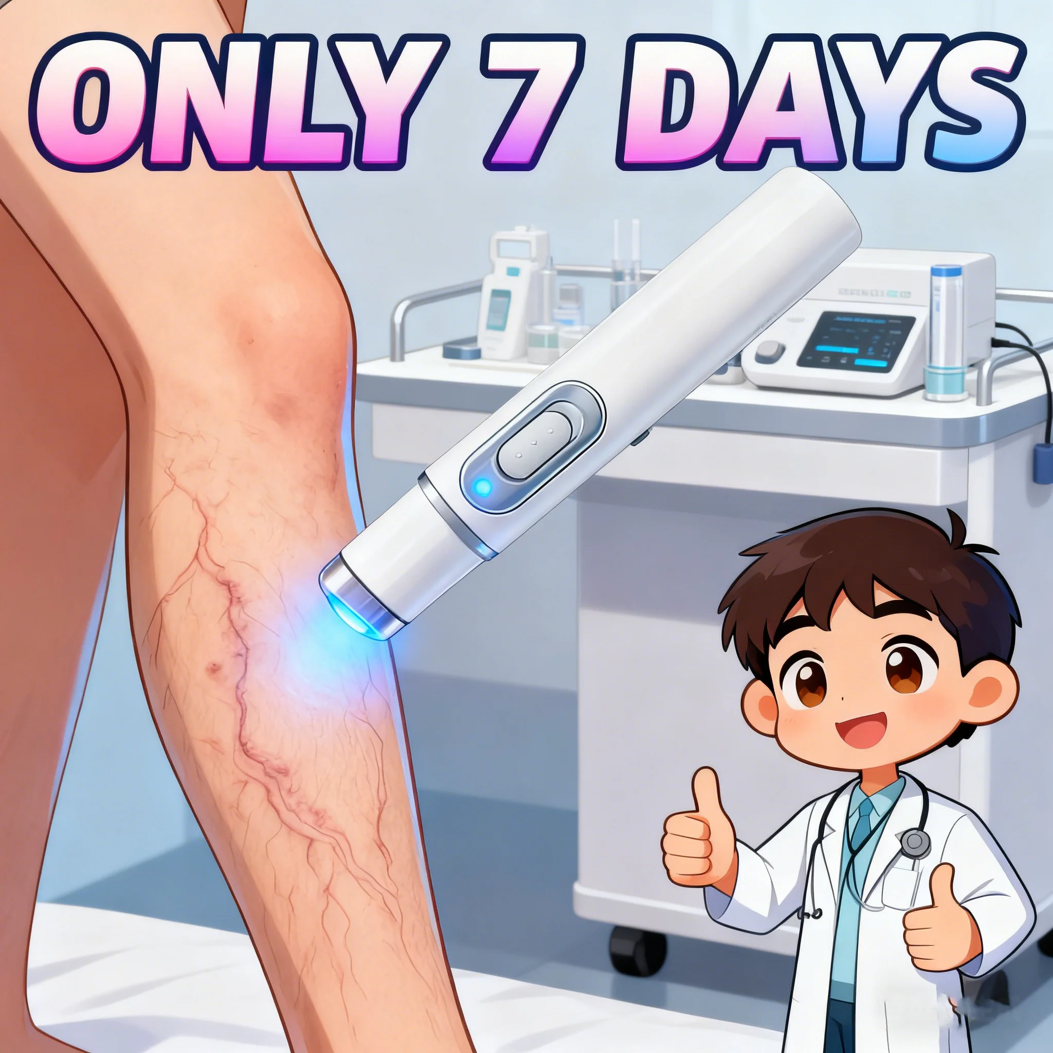 

26 Upgraded Version of The Second Generation Tool Blue Light Laser Repair Varicose Veins