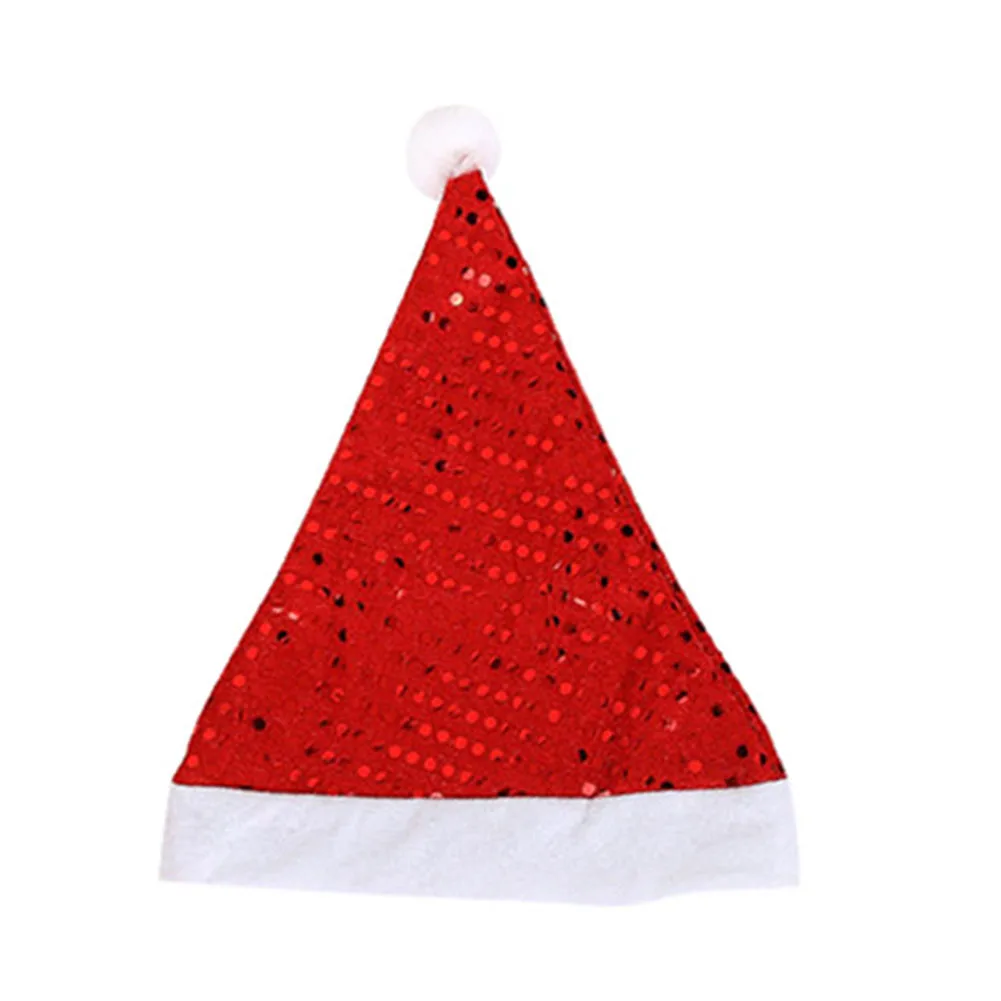 Christmas Spring Sequins Adult Hat Party Dress Up Present Ornament Party Funny Theme Decoration Christmas Supplies New Year 2024