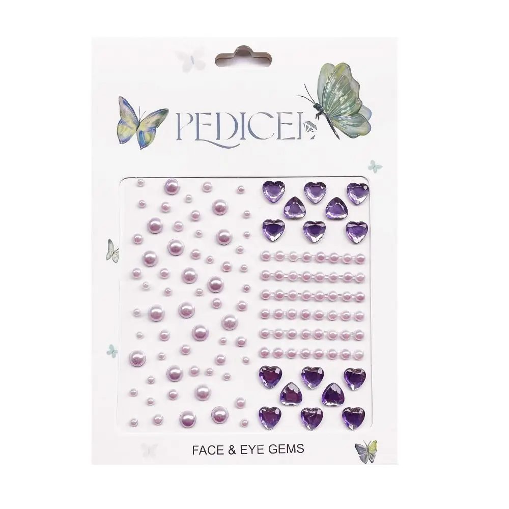 

Adhesive Makeup Rhinestone Stickers Glitter Mask Self Adhesive Crystal Gems Tattoo Pearl Temporary