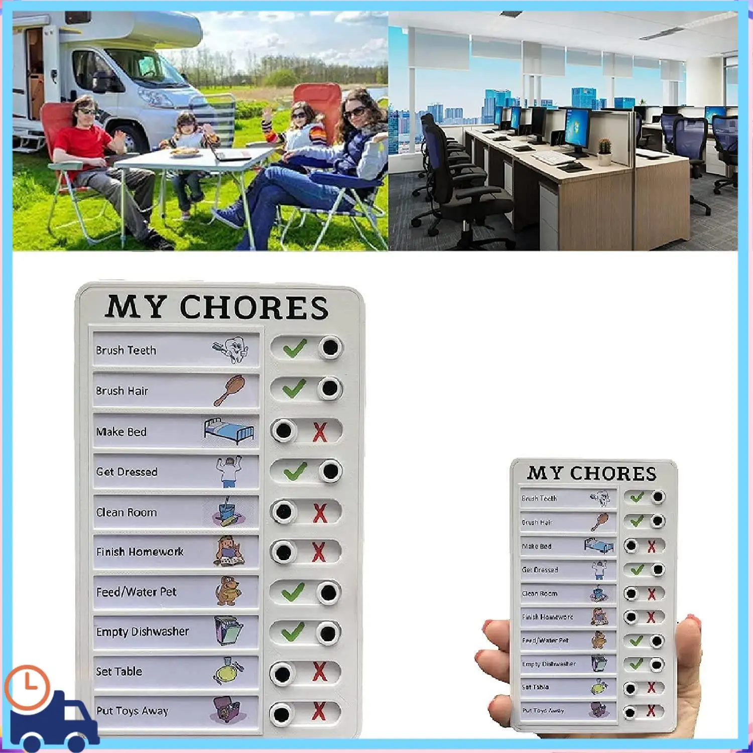 Latest Memo Plastic Board, Detachable And Reusable Creative Memo Checklist For Check Items And Form