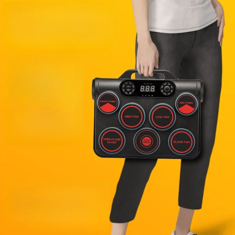Intensity sensing intelligent lighting instrument 5000MA stereo portable electronic drum