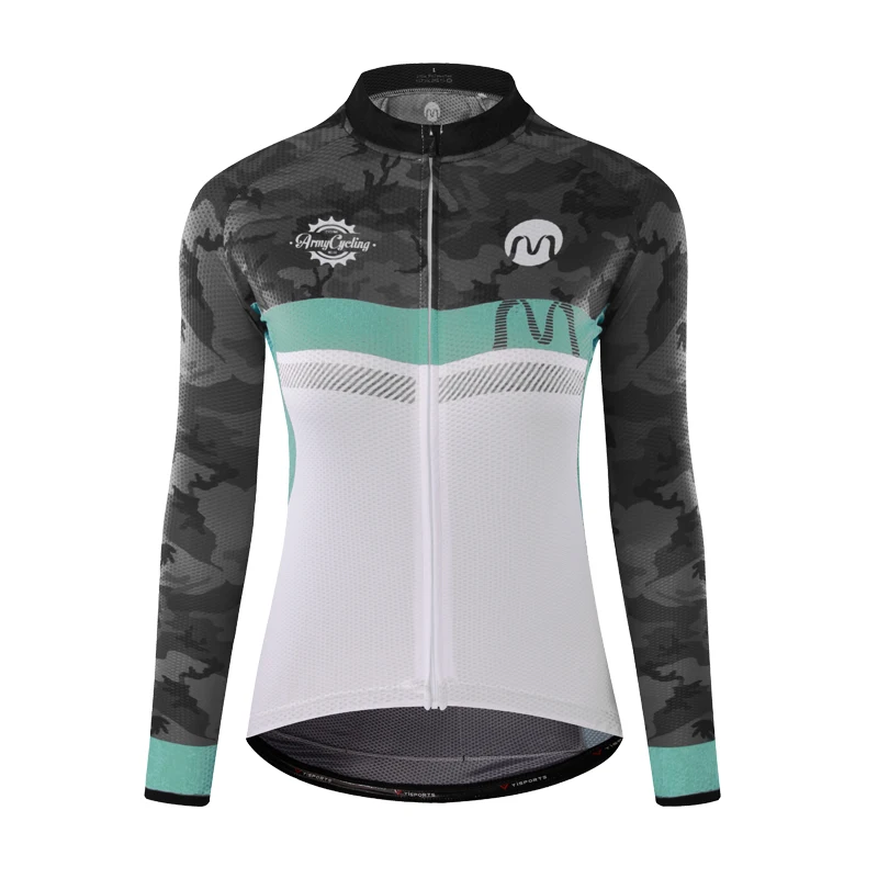 MTSPS Women Pro Cycling Jersey MTB Bicycle Clothing Road-Bike Jersey Long-Sleeve Sportswear Top-Quality