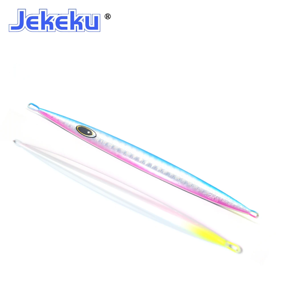 

JEKEKU новая 10 шт. приманка для джиггинга искусственная рыболовная приманка трещина светящаяся приманка 600 г медленная отсадка металлическая рыболовная приманка