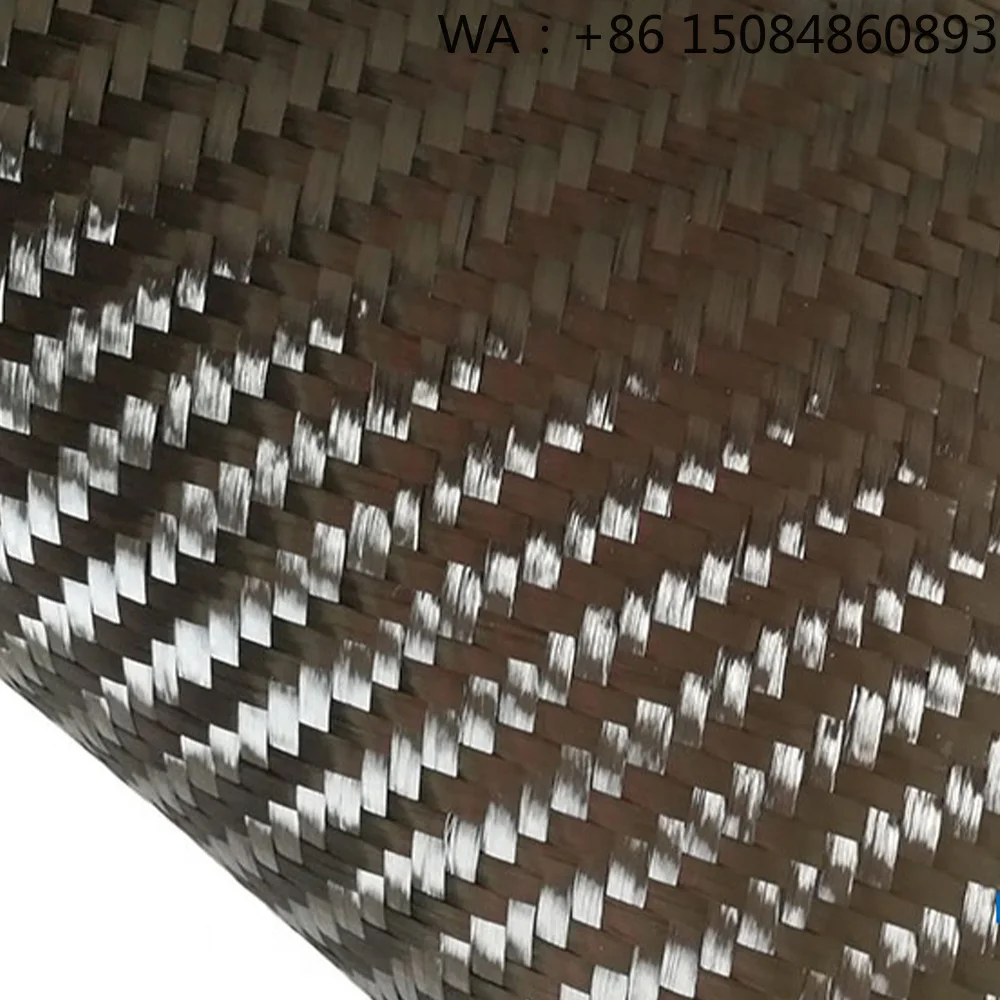 

3K 200GSM Twill Carbon Fiber Roll, corrosion resistant high modulus fabric for frame and lightweight equipment manufacturi