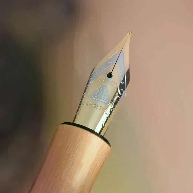 Unique brass pen, short portable pen gift, office stationery, smooth writing