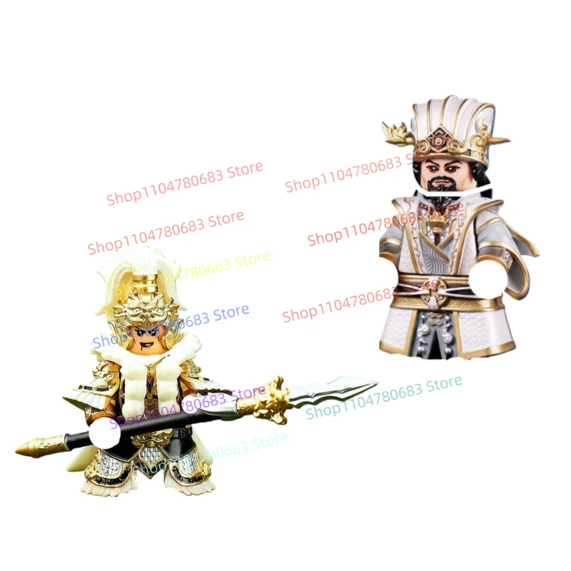 

Строительные блоки MOC, три королевства, генерал Ма Чао, мини-фигурка, сборная модель, дисплей, аниме, игрушка, аксессуар, подарок