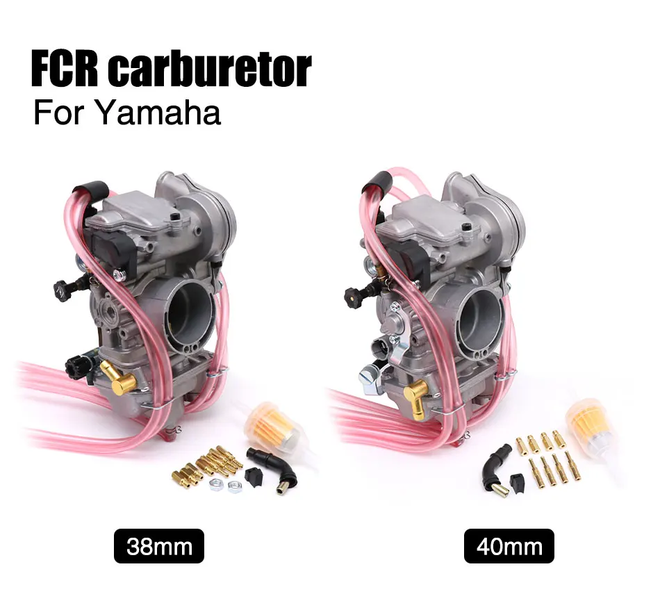 Alconstar Keihi FCR Carburetor For Yamaha YFZ250 YFZ450 2004-2009 FCR38 FCR40 Carb