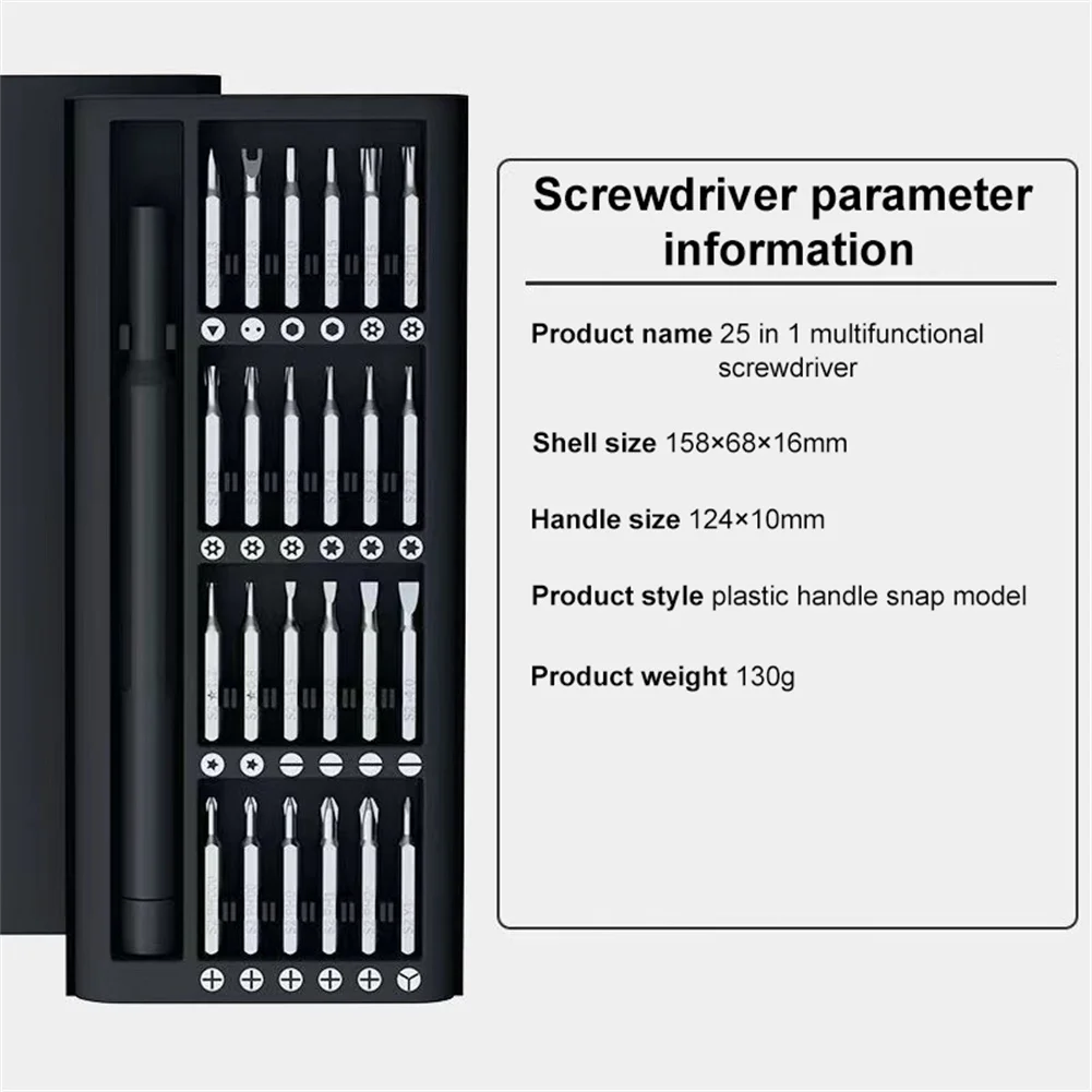 24 In 1 Premium Precision Screwdriver Set Small Screwdriver Set Magnetic Mini Screwdrivers Kit For Fixing Electronics Repair