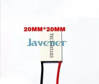 20x20mm 3.7V 7W TEC1-03103 Heatsink Thermoelectric Cooler Peltier Cooling Plate Refrigeration Module