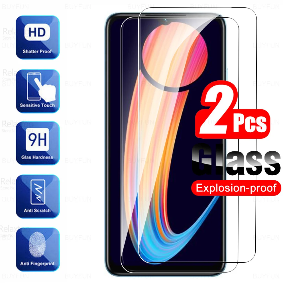 2Pcs For Infinix Hot 30i 4G Tempered Glass Screen Protector For Infinix GT 10 Pro Note 30i 30 VIP Hot30 Play NFC 20S 20i 20 5G