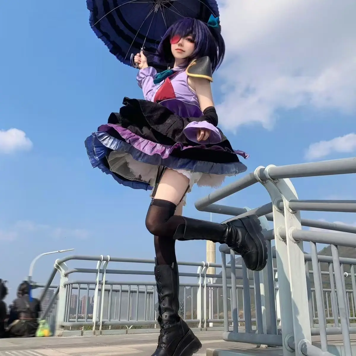 

Takanashi Rikka Cosplay Costume Anime Lolita Dress for Love, Chunibyo & Other Delusions School Festival