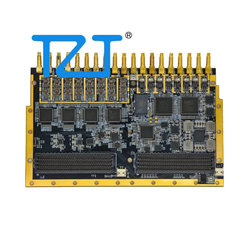 TZT FMCADDA-8T8R-954 8-Channel 14Bit 1.3Gsps ADC + 8-Channel 16Bit 2.8Gsps DAC High Speed FMC Sub Card Acquisition Card