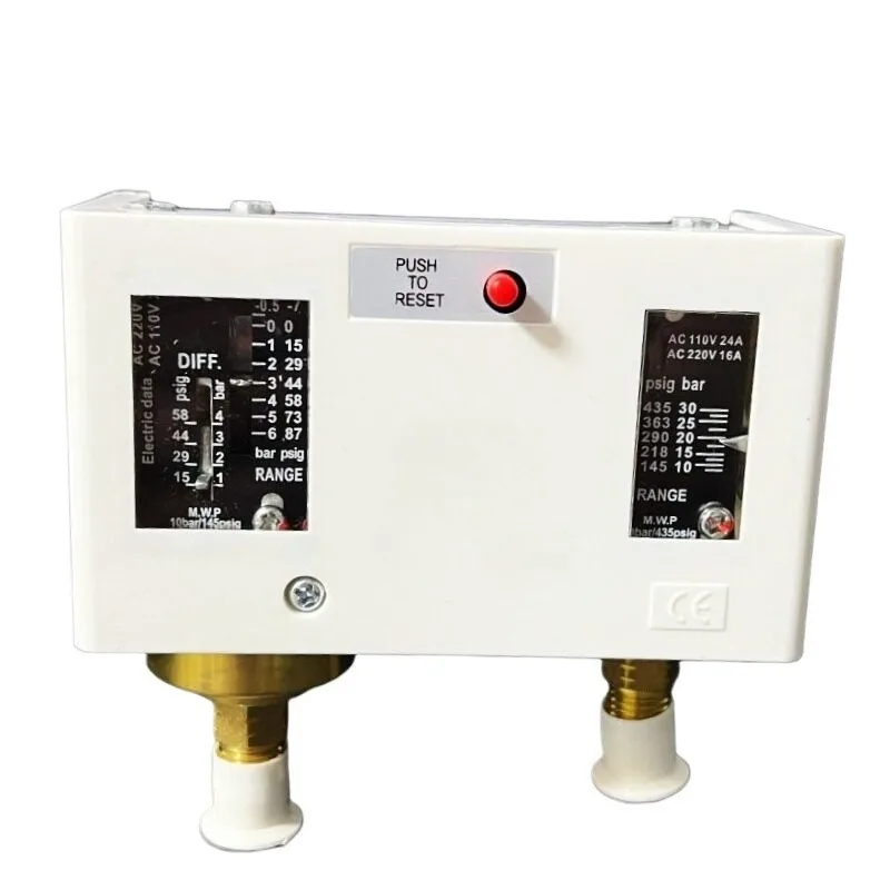 

High and Low Pressure Controller Protection Switch Air Conditioning Pressure Control Thread Automatic P830HLME