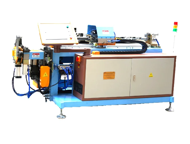 Automatic Cnc Copper Tube Bender Pipe Bending Feeding And Blanking Hine