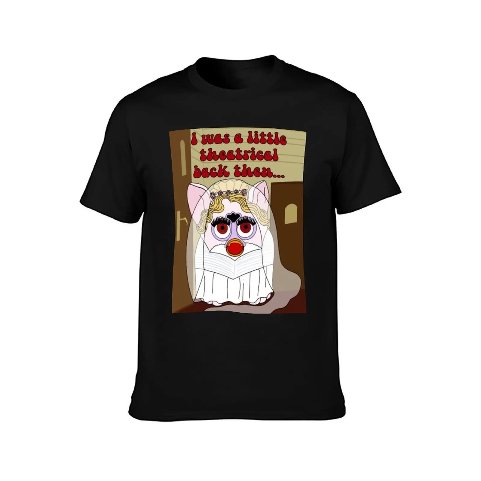 Rosalie Hale Twilight Furby “I was a little theatrical back then...” wedding dress (includes text) T-Shirt