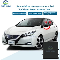 FORYOU Car Automatic Intelligent Close Open + Mirror Folder Kit Module For Nissan Navara / Leaf