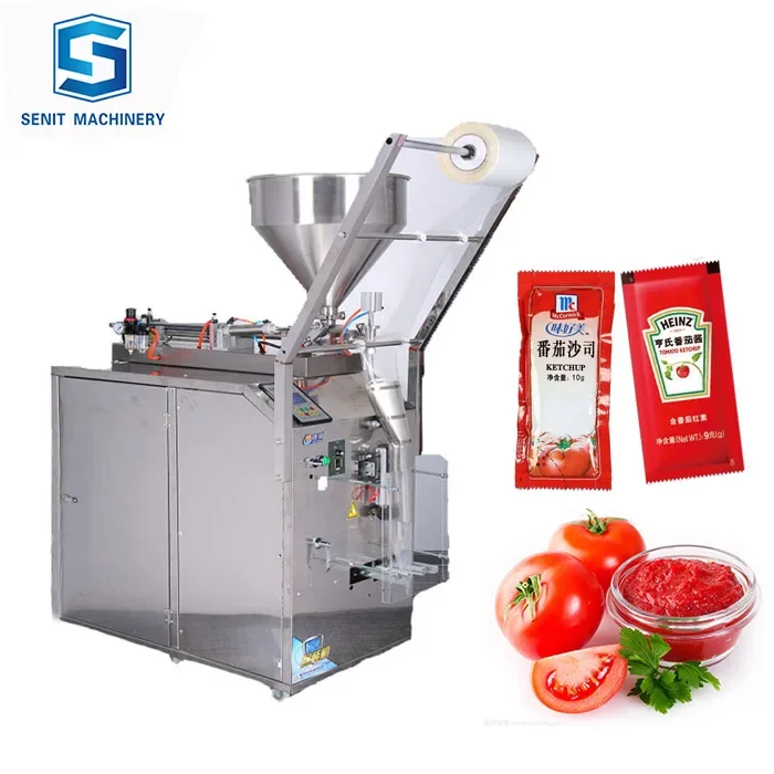 Automatic Filling Packaging Machine Tomato Potato Salsa Paste Packaging Machine